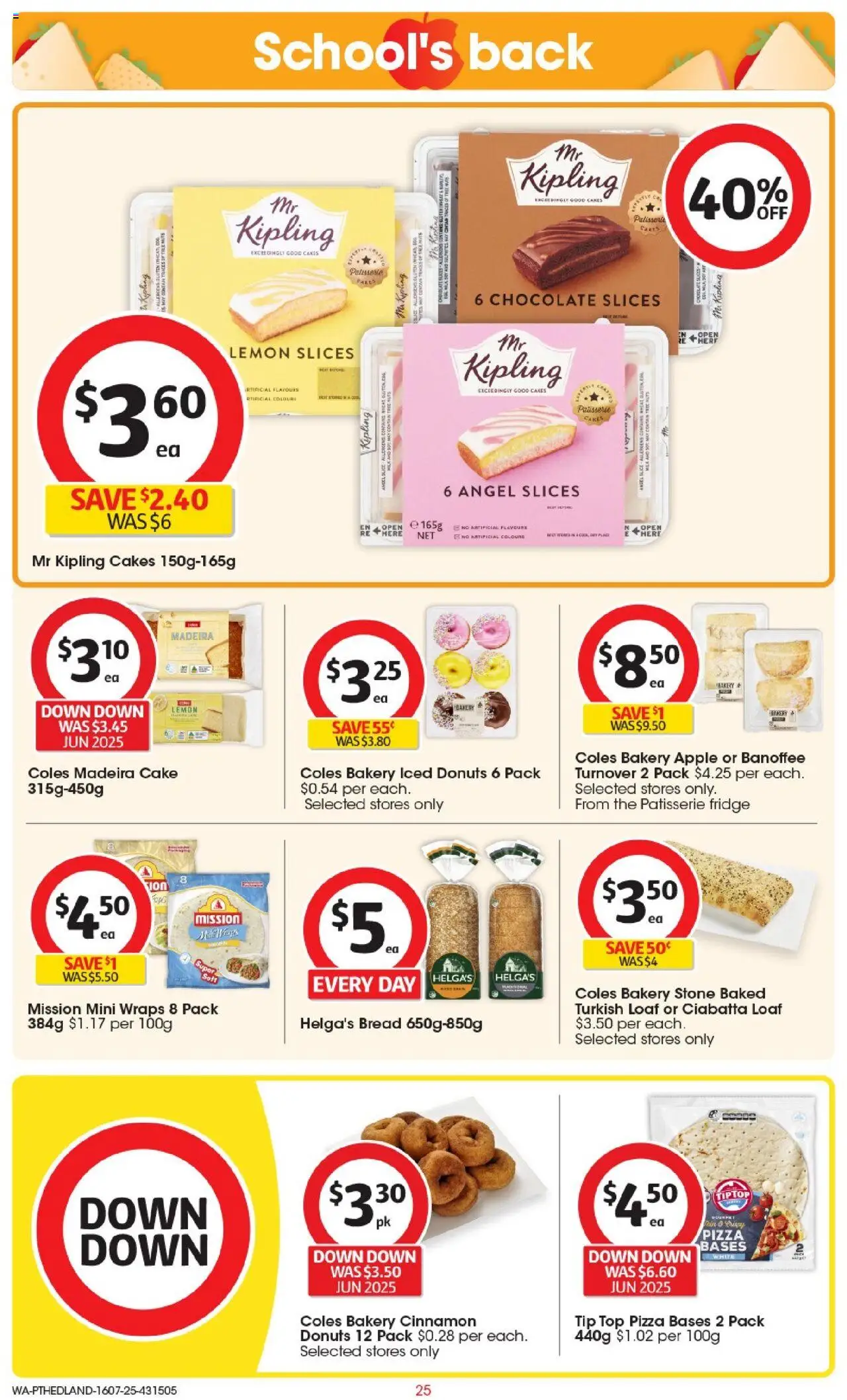 Coles Catalogue PT Hedland - page 25- valid from 16/07/2025