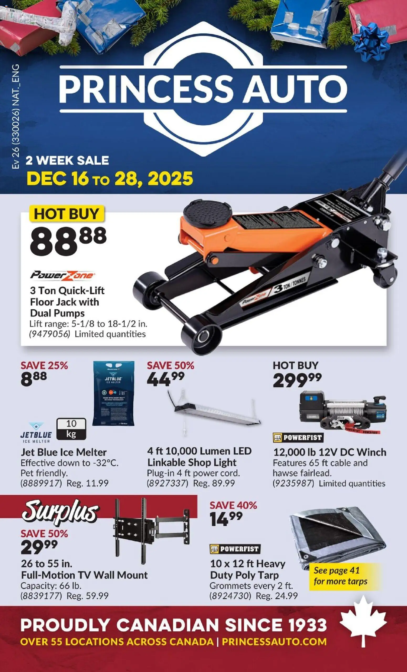 Princess Auto - 2 Week Sale! - page 1- valid from Dec 16, 2025