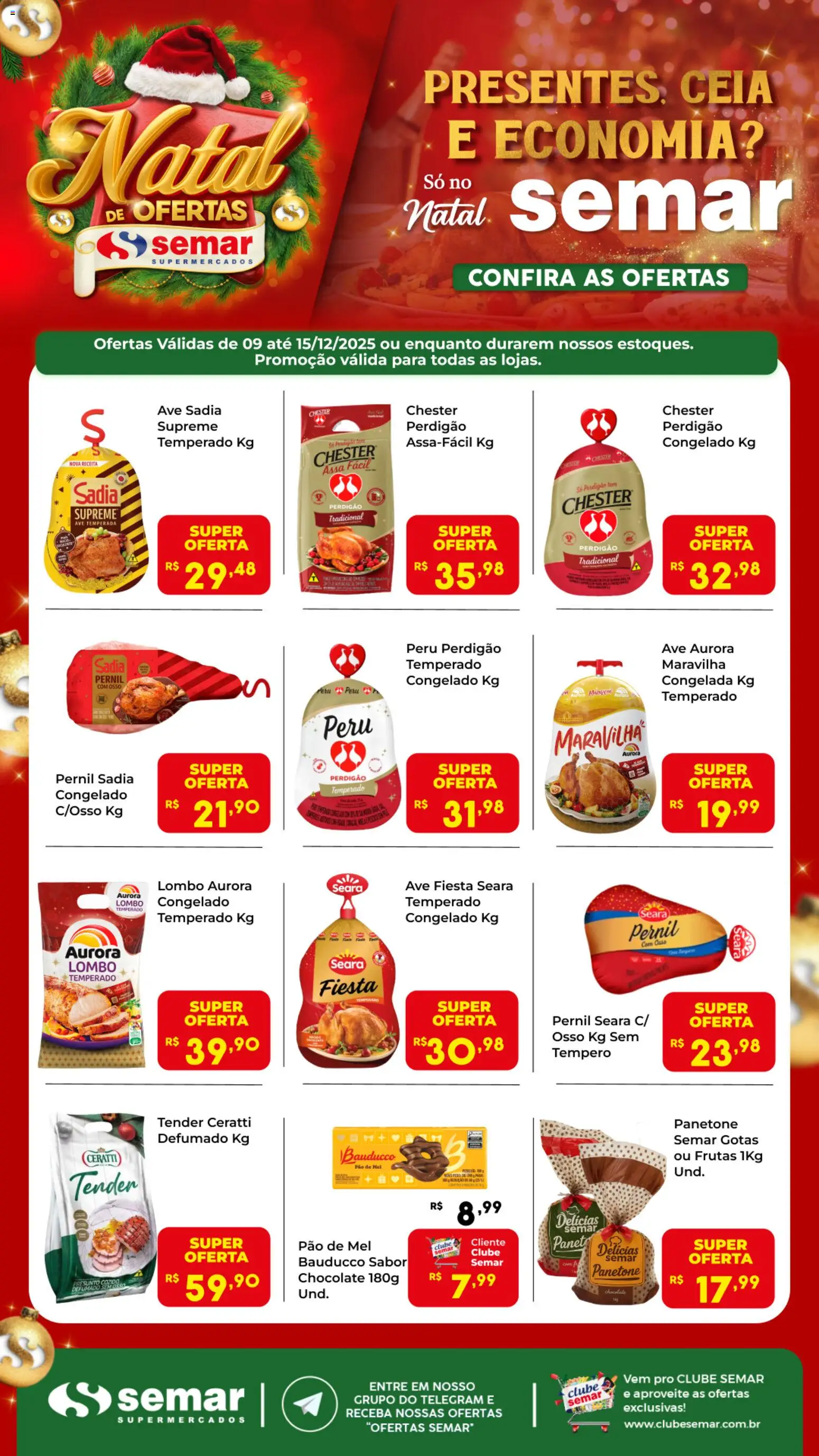 Semar Supermercado - Ofertas da semana - página 1- válido a partir de 09/12/2025
