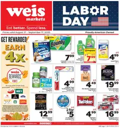 Preview Weis Ad valid from 08/21/2025