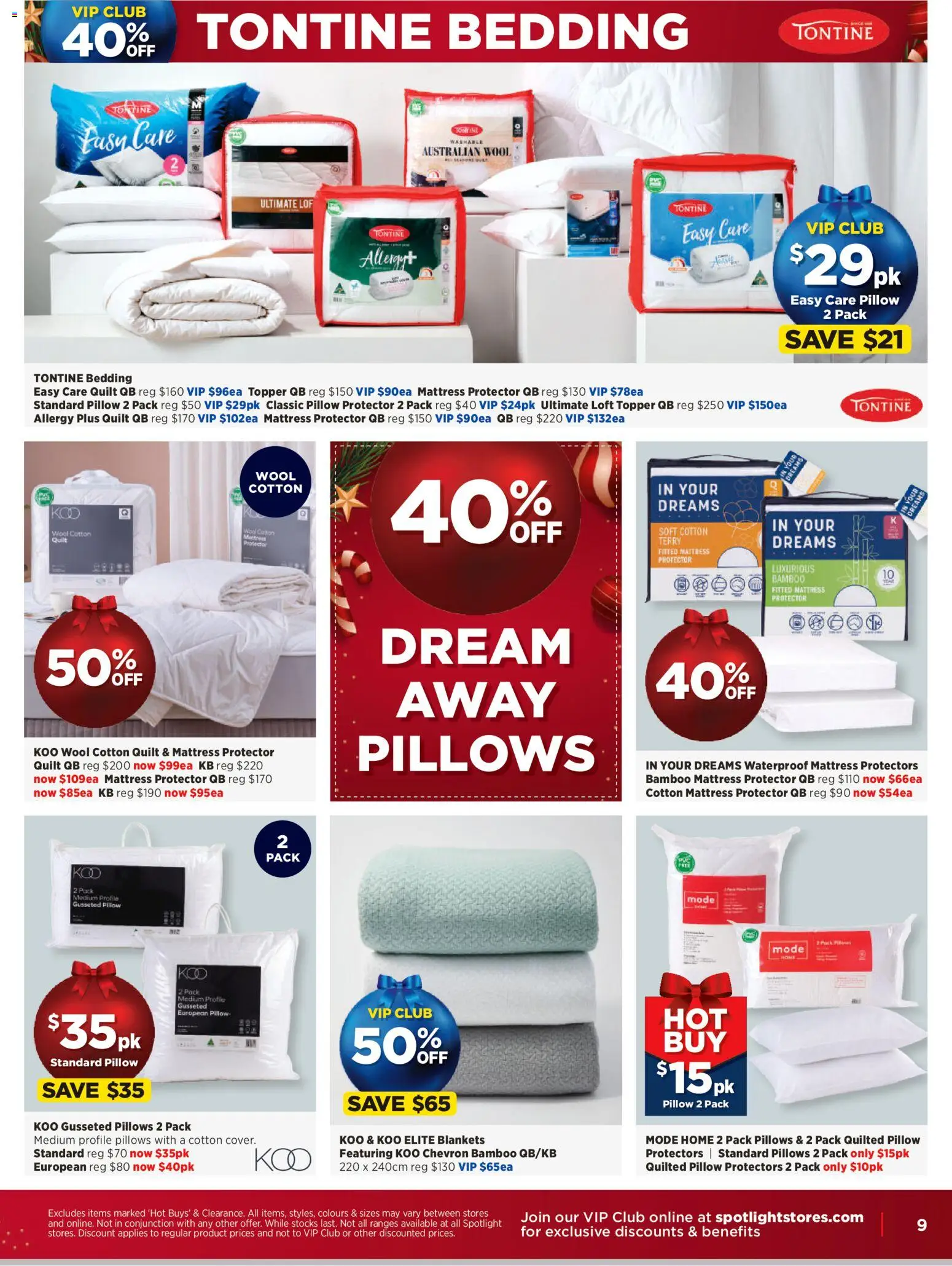 Spotlight Catalogue  - page 9- valid from 12/11/2025