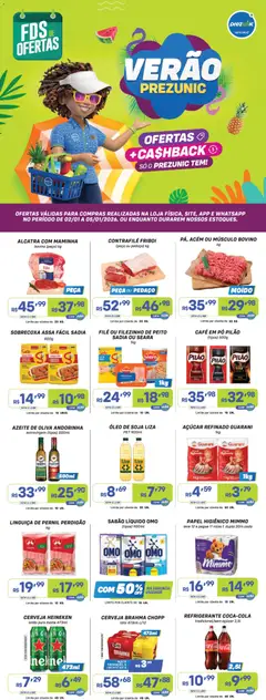 Pré-visualização Encarte Prezunic válida a partir de 02/01/2026