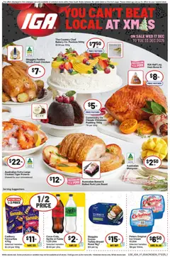 IGA catalogue preview - valid from 17/12/2025