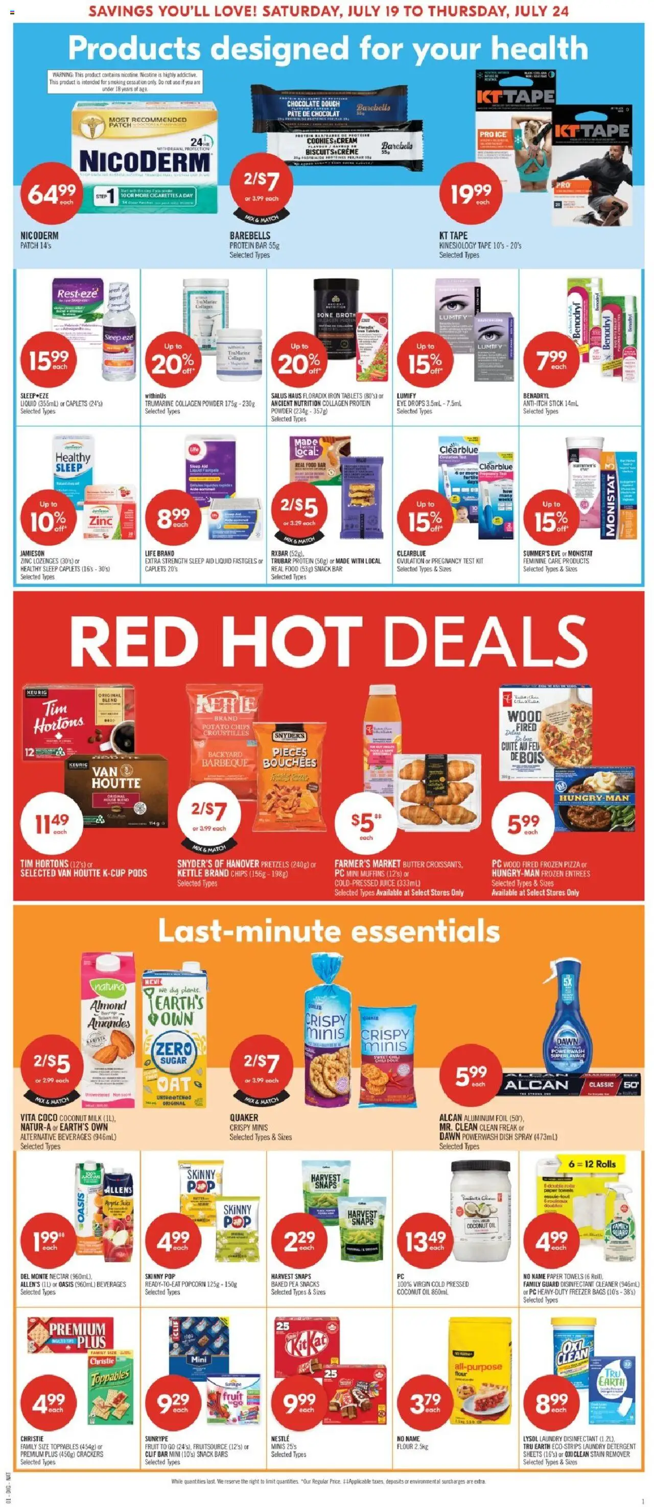 Shoppers weekly flyer / circulaire - page 15- valid from Jul 19, 2025
