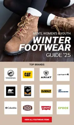 Preview Dunham's Sports Winter Footwear Guide valid from 10/30/2025