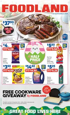 Foodland catalogue preview - valid from 18/03/2026