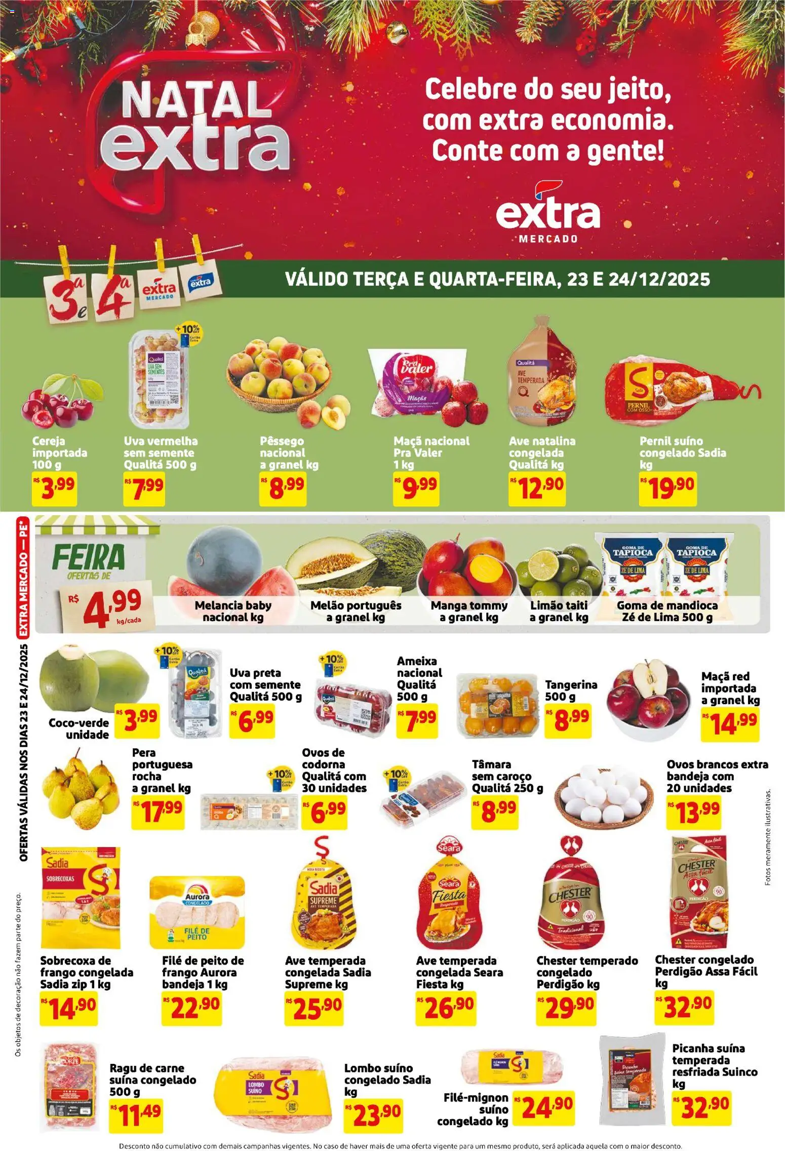 Extra - Ofertas de Mercado Terca Quarta - página 1- válido a partir de 23/12/2025
