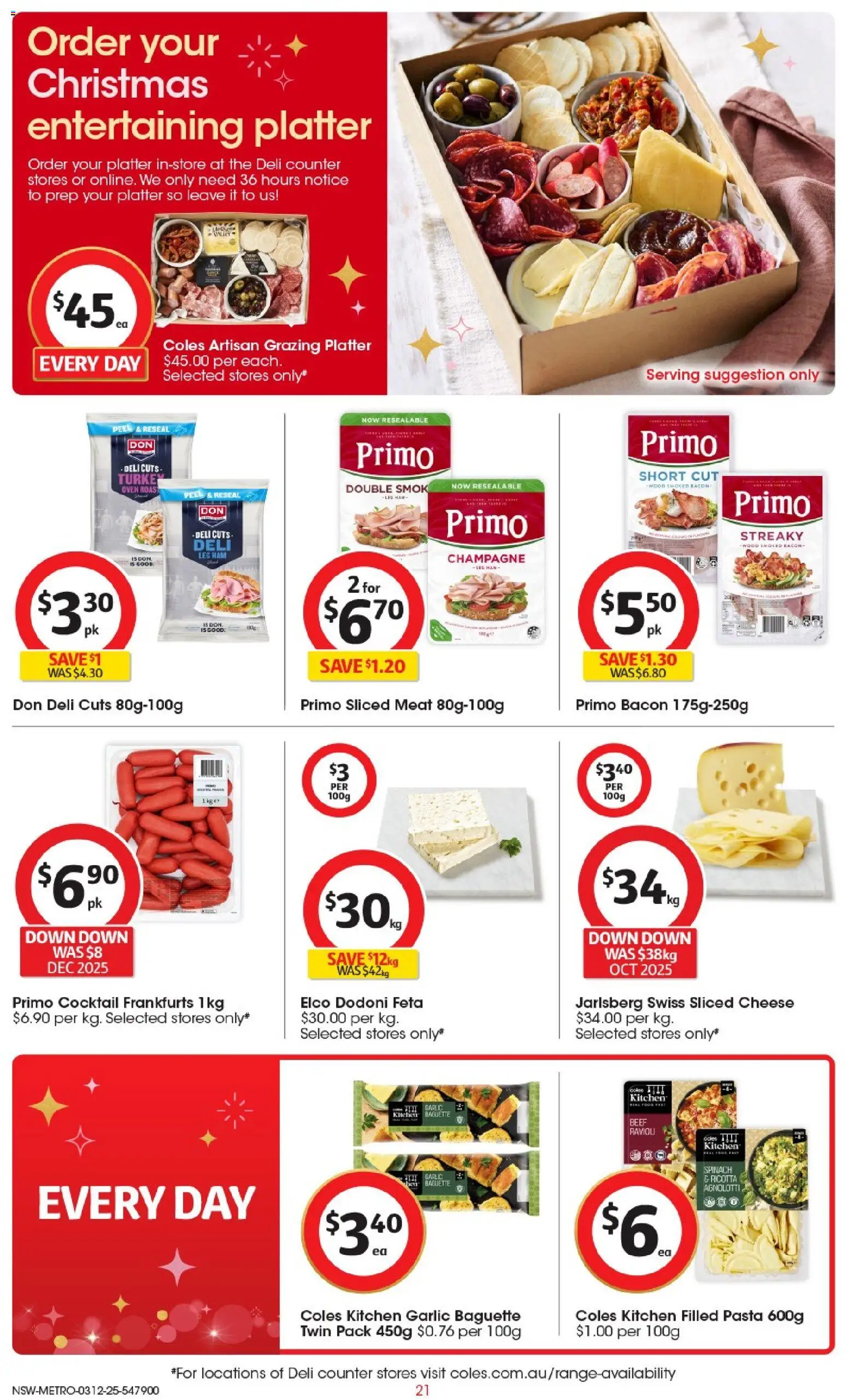 Coles  Catalogue  - page 22- valid from 03/12/2025