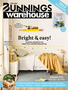 Bunnings Warehouse catalogue preview - valid from 01/04/2026