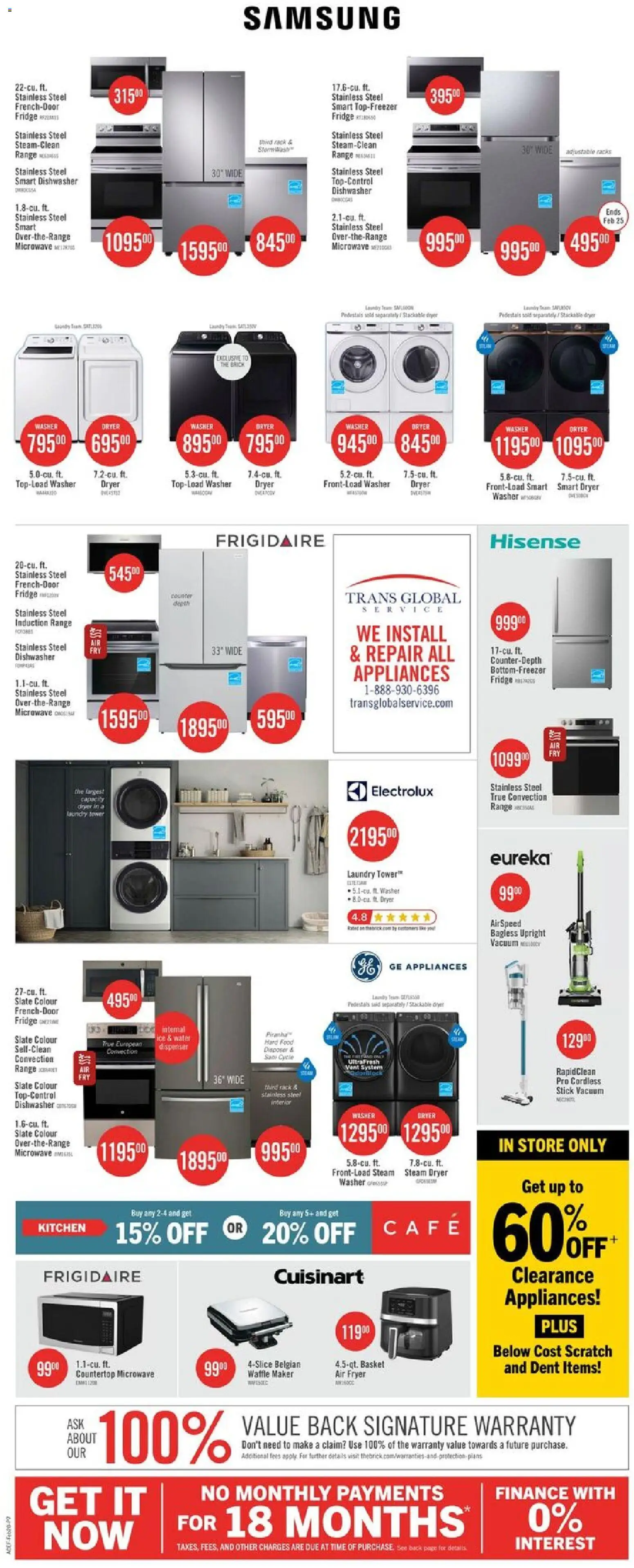 The Brick weekly flyer / circulaire - page 15- valid from Feb 18, 2026