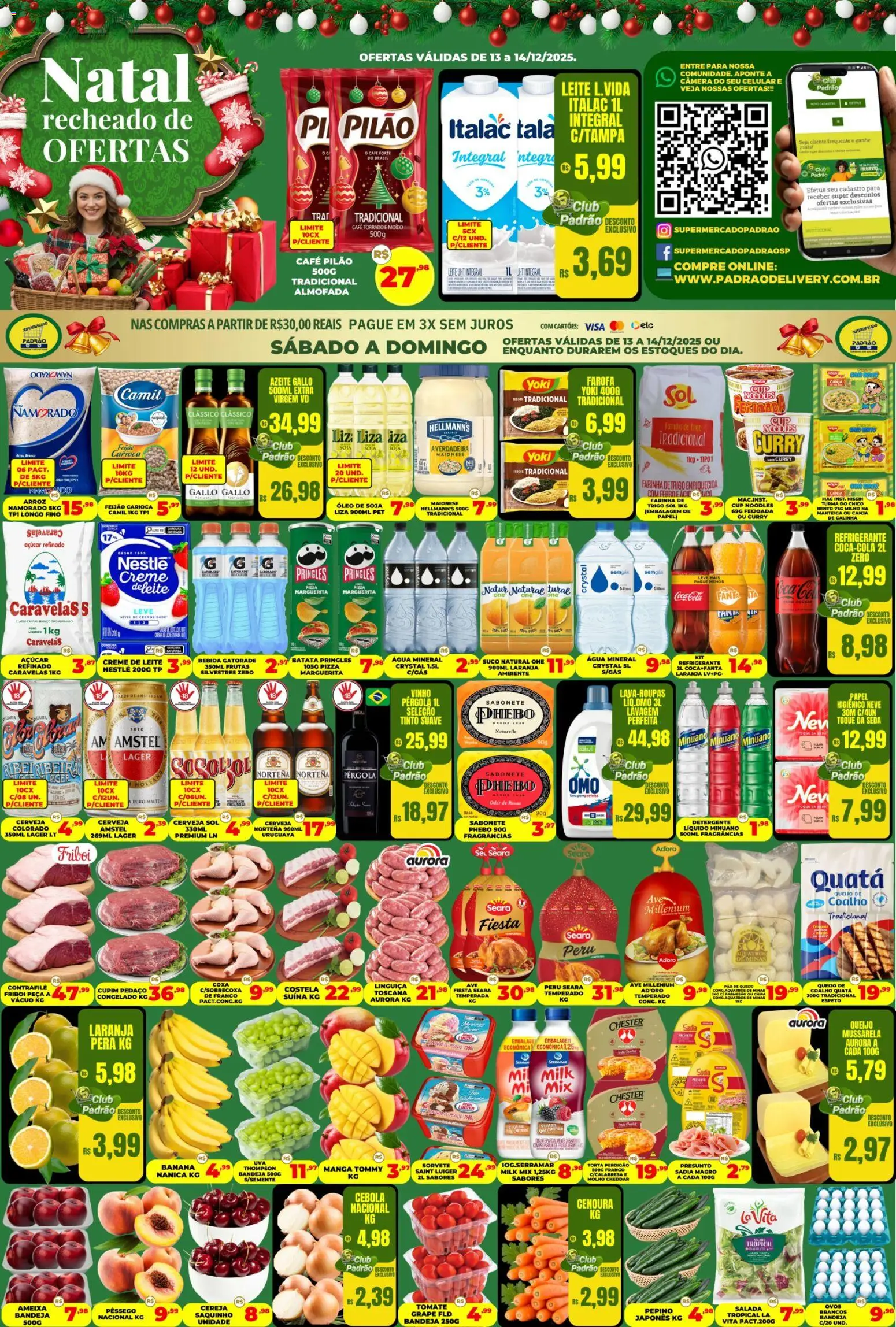 Supermercado Padrão - Ofertas da semana - página 1- válido a partir de 13/12/2025
