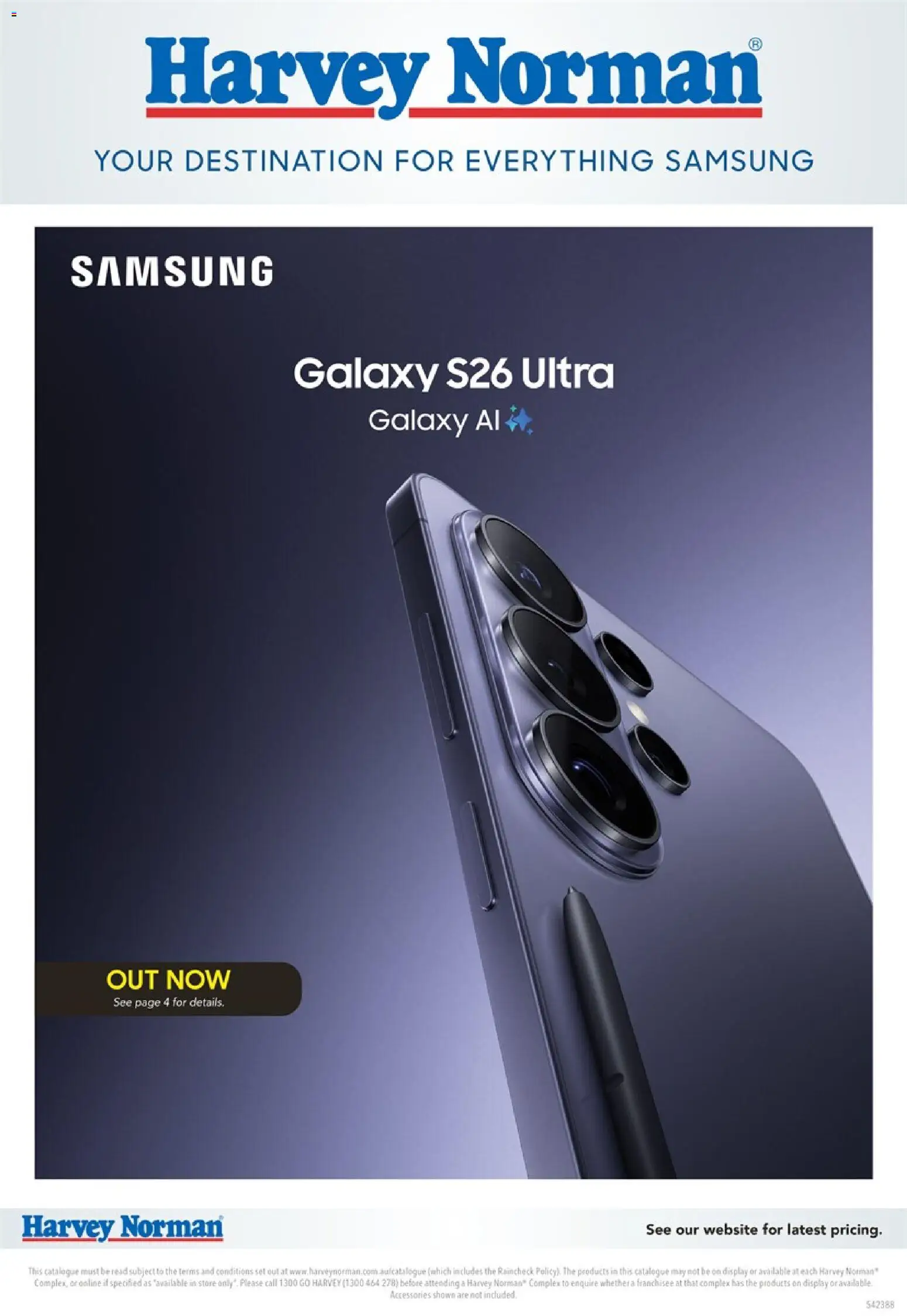 Harvey Norman Samsung - page 1- valid from 11/03/2026
