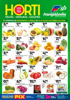 Pré-visualização Frangolândia - Ofertas Horti válida a partir de 26/10/2025
