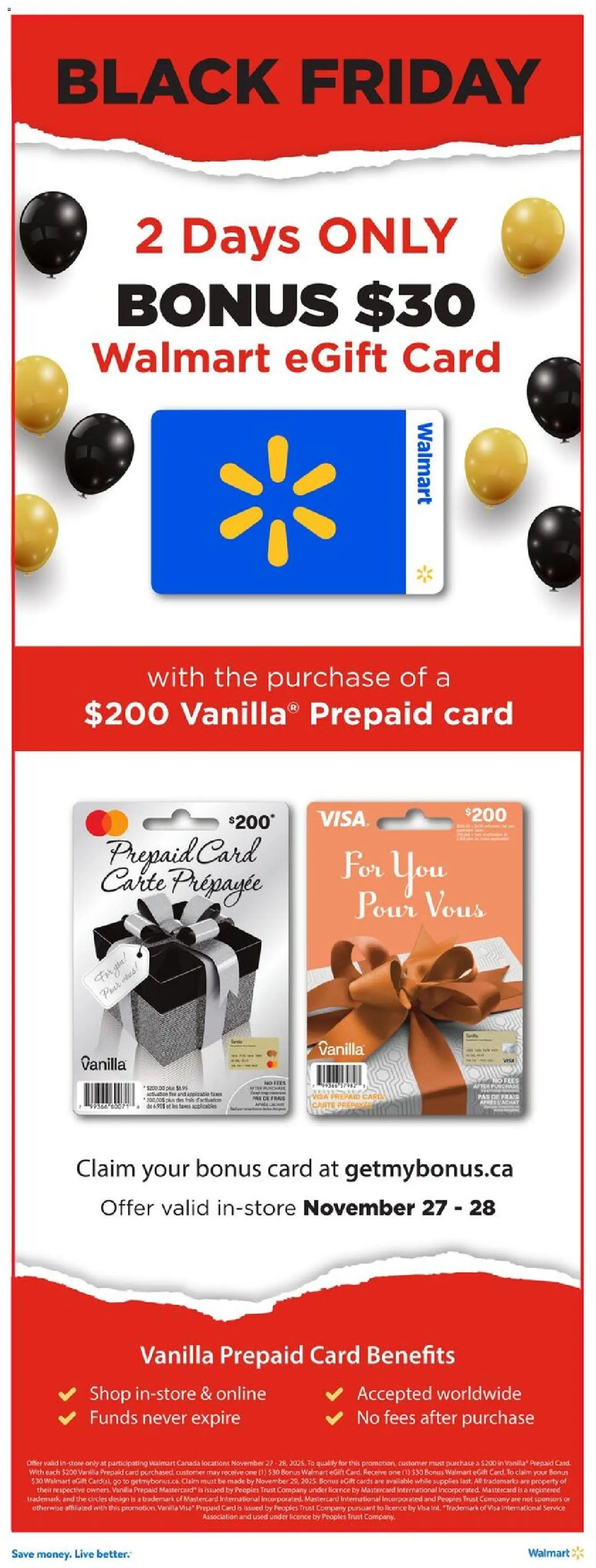 Walmart weekly flyer - page 29- valid from Nov 27, 2025