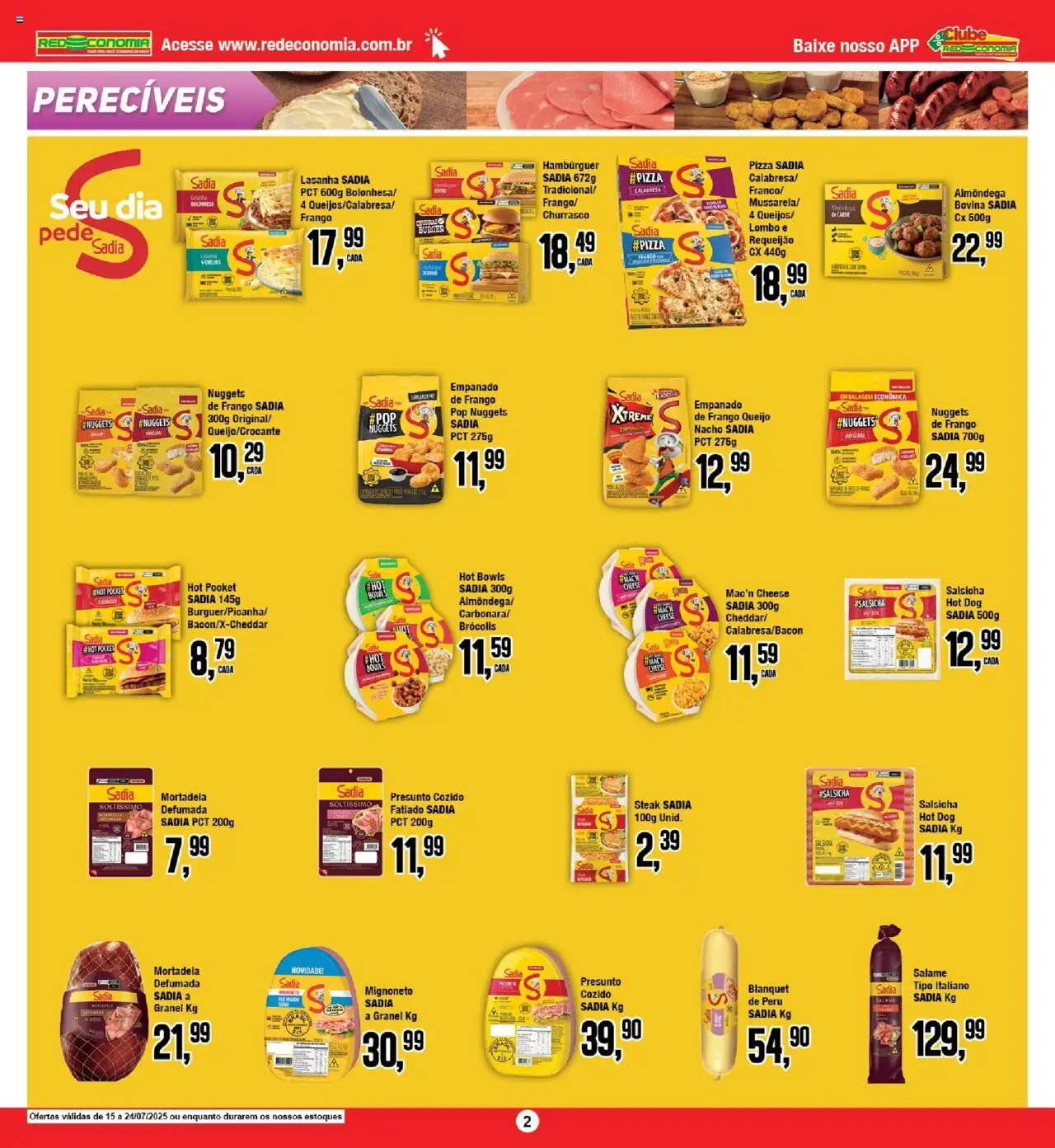 Encarte RedEconomia - página 2- válido a partir de 15/07/2025
