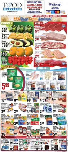 Preview Food Universe Weekly Ad valid from 01/02/2026
