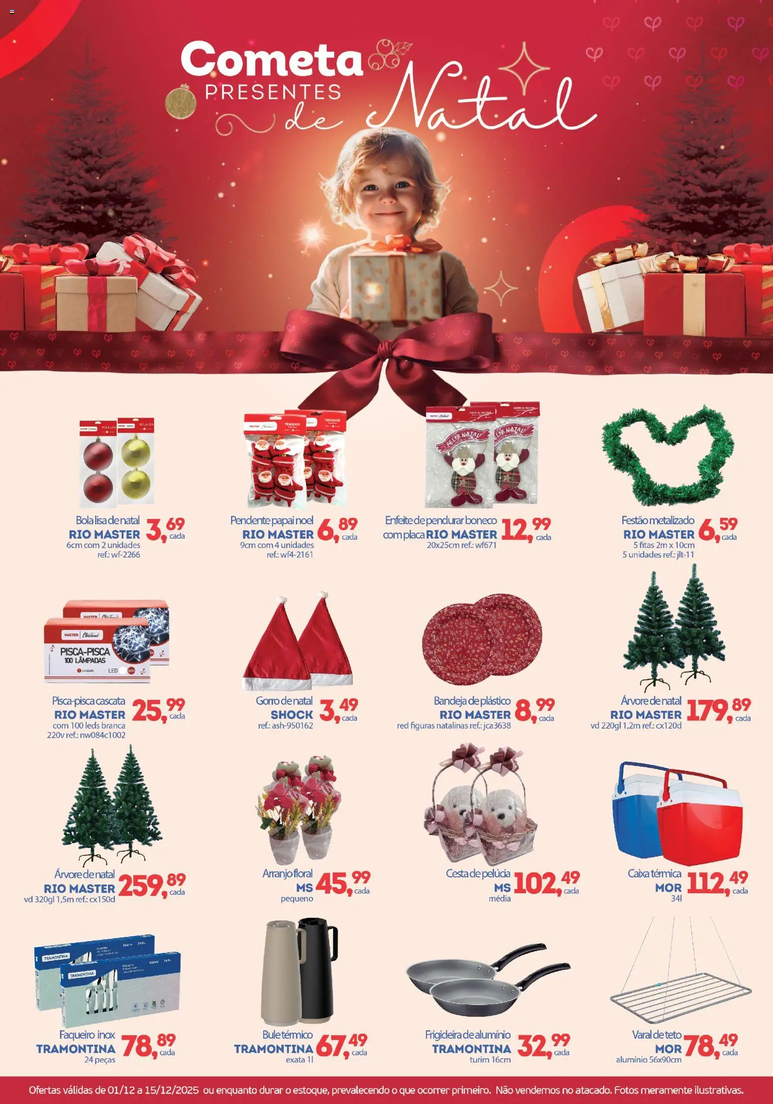 Cometa Supermercados - Ofertas Presentes - página 1- válido a partir de 01/12/2025
