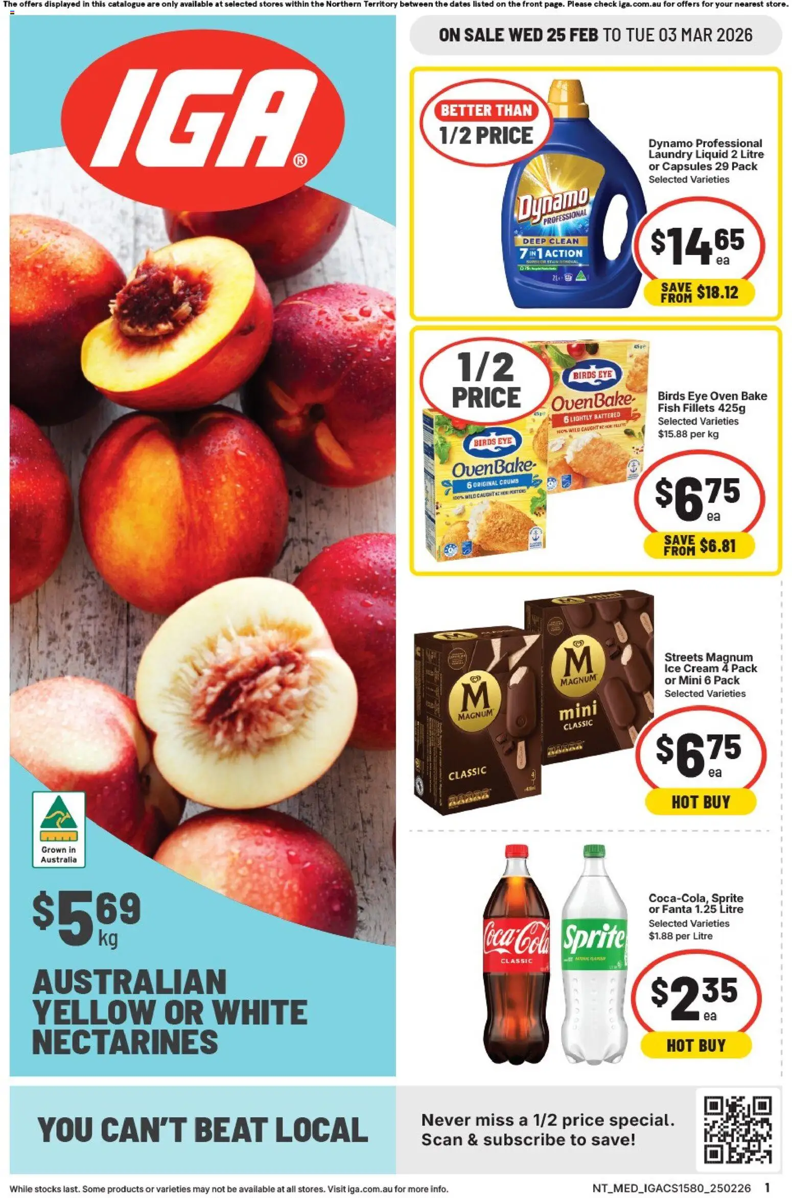 IGA Catalogue NT - page 1- valid from 25/02/2026