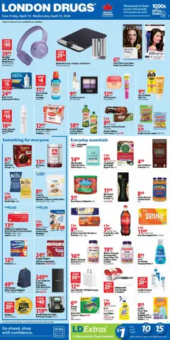 Preview London Drugs weekly flyer / circulaire valid from Apr 10, 2026