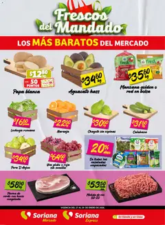 Soriana - Frescos del Mandado Mercado: Nuevo León válido desde 27/01/2026