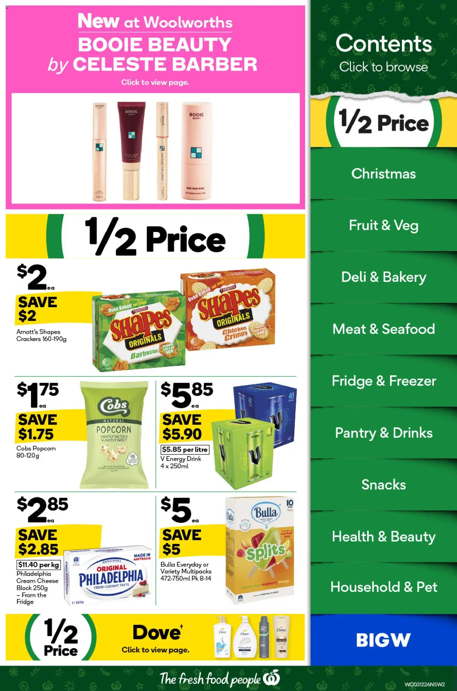 Weekly catalogue Woolworths 03/12 - page 2- valid from 03/12/2025