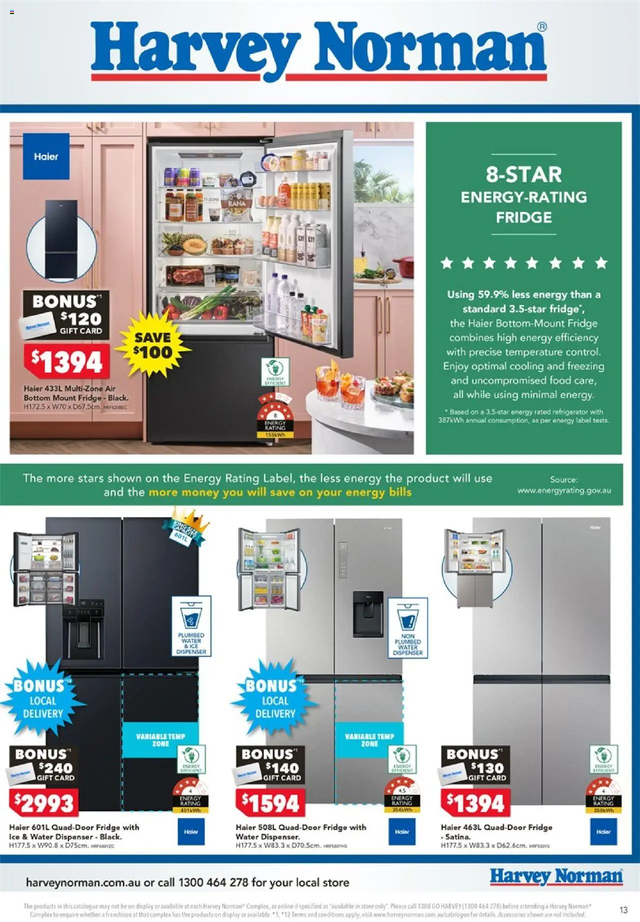 Harvey Norman Electrical Energy-Efficient Appliance - page 13- valid from 17/07/2025