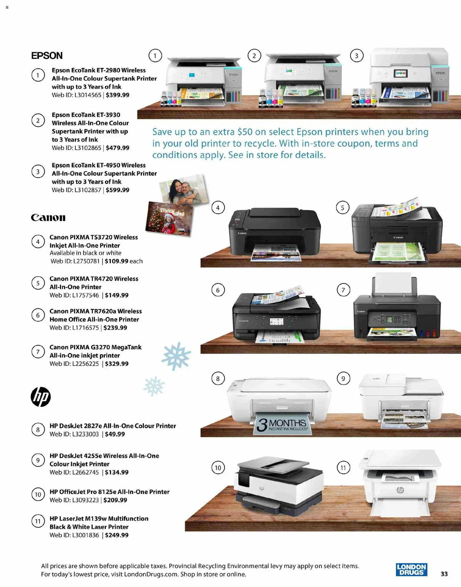 London Drugs - Specialty Christmas Catalogue - page 33- valid from Nov 12, 2025