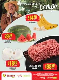 Soriana folleto válido desde 26/08/2025