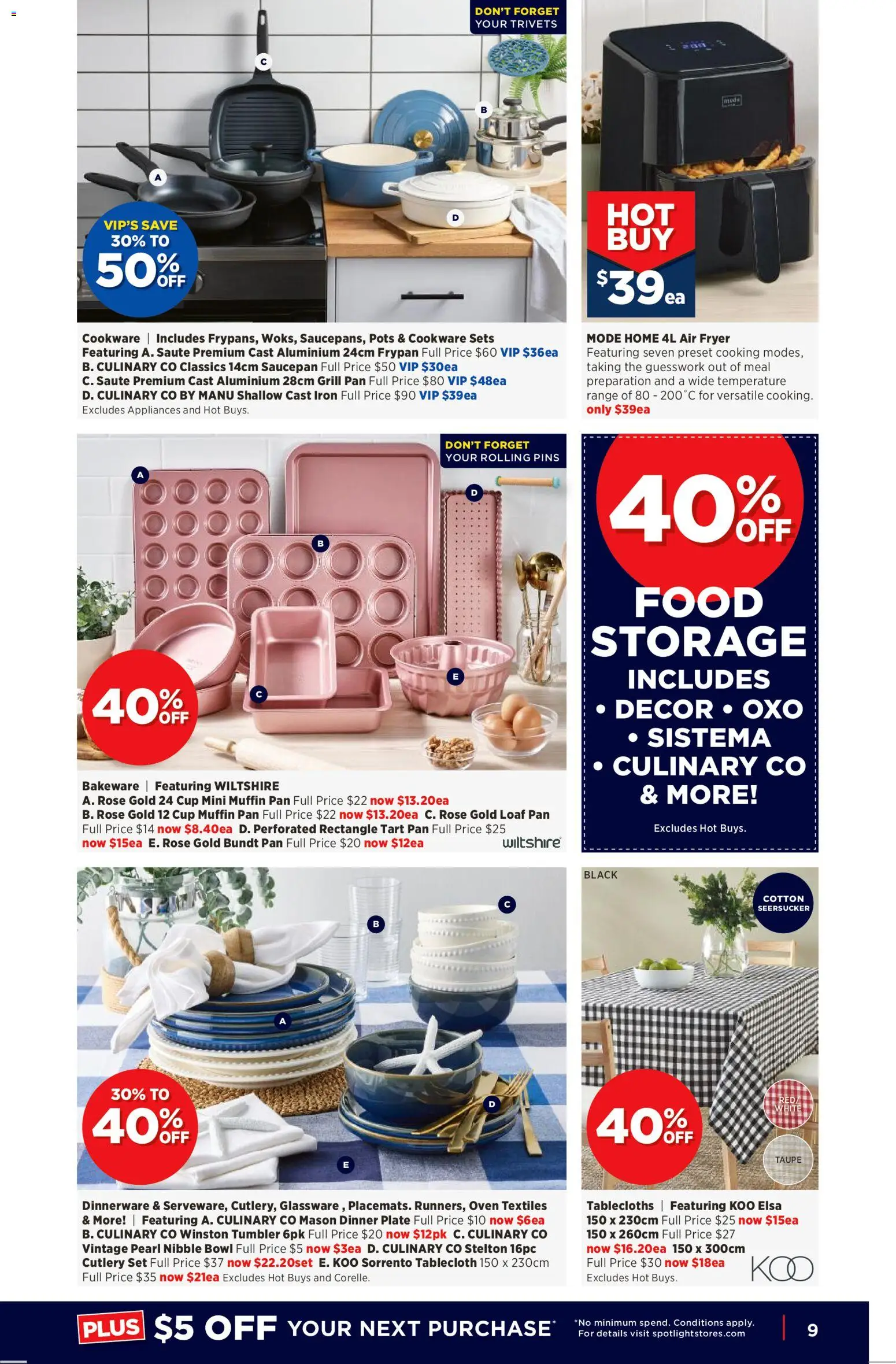 Spotlight catalogue  - page 9- valid from 15/04/2026