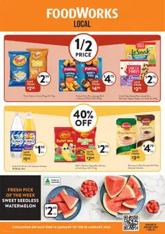Foodworks catalogue preview - valid from 14/01/2026