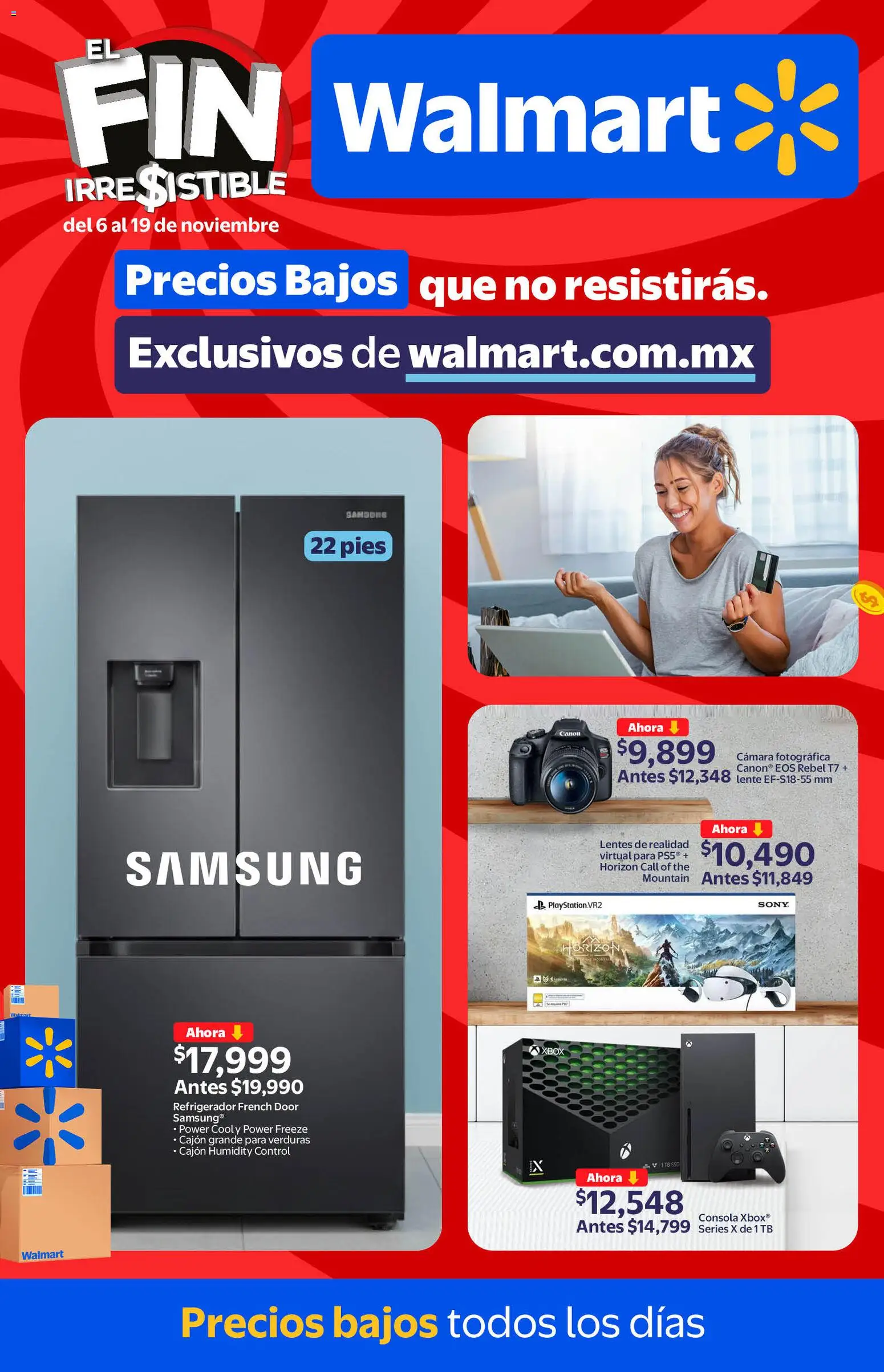 Walmart catálogo Buen Fin - página 1- válido desde 06/11/2025