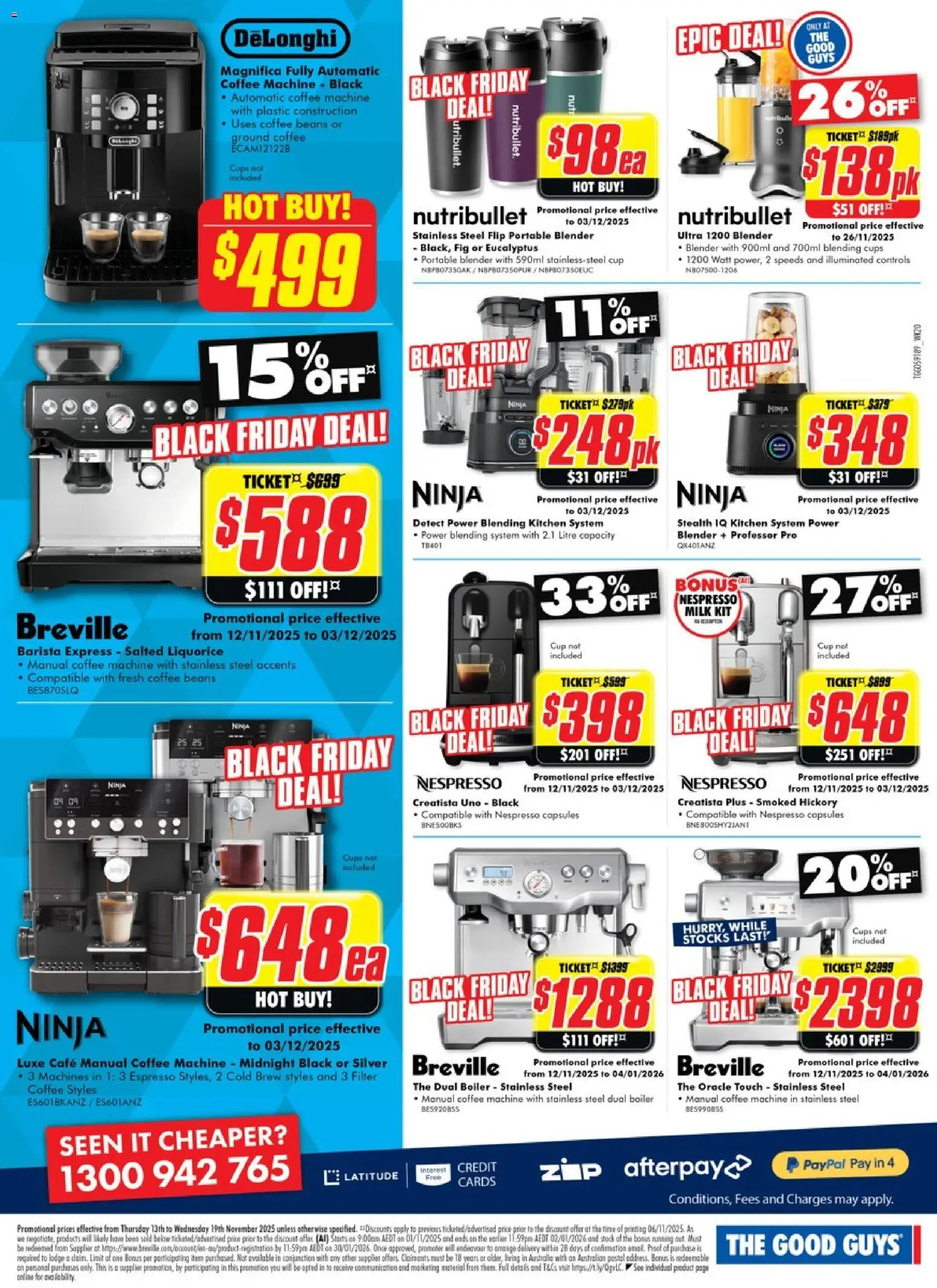 The Good Guys Black Friday - page 9- valid from 12/11/2025