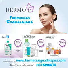 Farmacia Guadalajara - Catálogo Dermo válido desde 01/09/2025