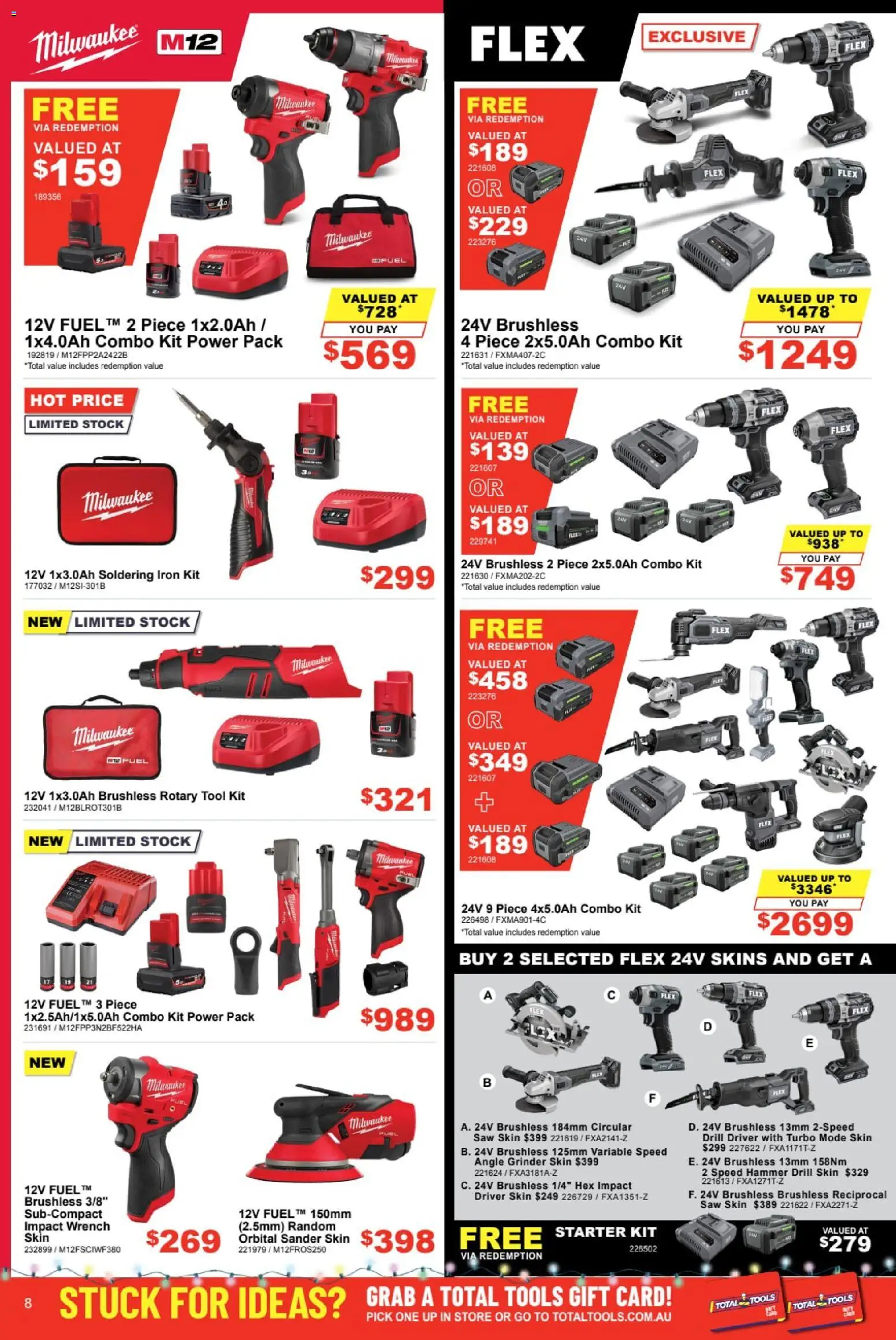 Total Tools Catalogue - page 8- valid from 02/12/2025