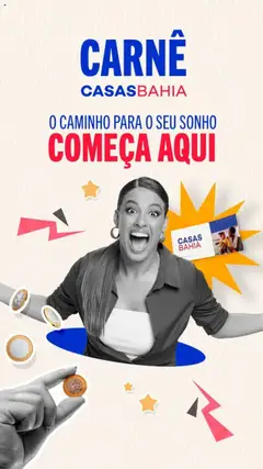 Pré-visualização Casas Bahia promoções válida a partir de 20/10/2025
