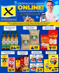 Pré-visualização X Supermercados - Ofertas imperdíveis válida a partir de 10/11/2025