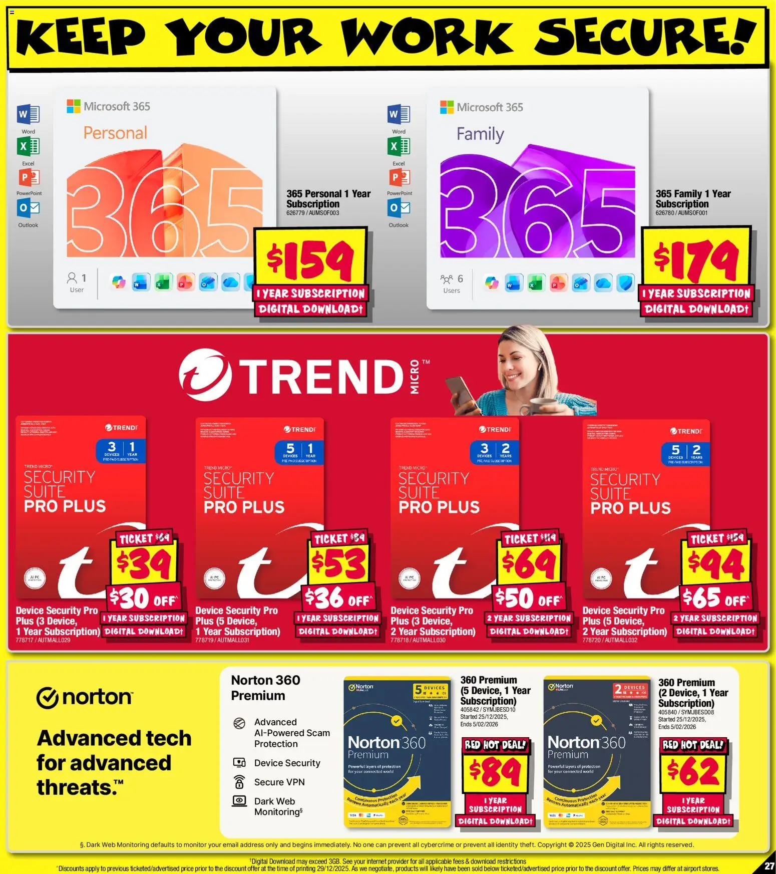 JB Hi-Fi - School time sellout on computers - page 27- valid from 08/01/2026