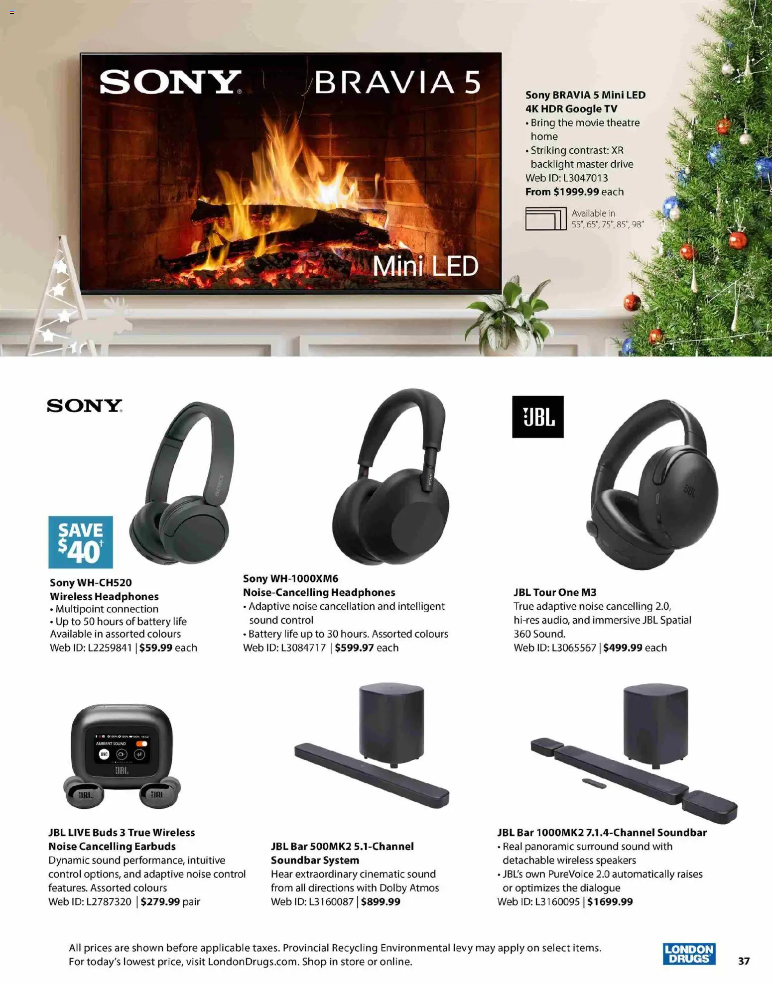 London Drugs - Specialty Christmas Catalogue - page 37- valid from Nov 12, 2025