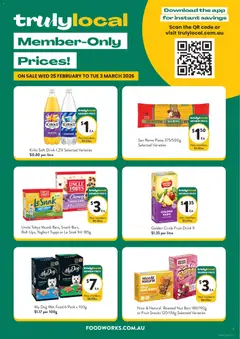 Foodworks catalogue preview - valid from 25/02/2026