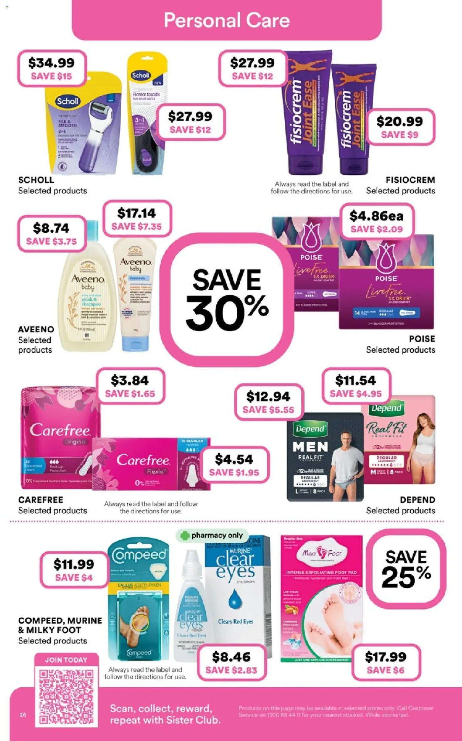 Priceline Pharmacy catalogue  - page 26- valid from 05/03/2026