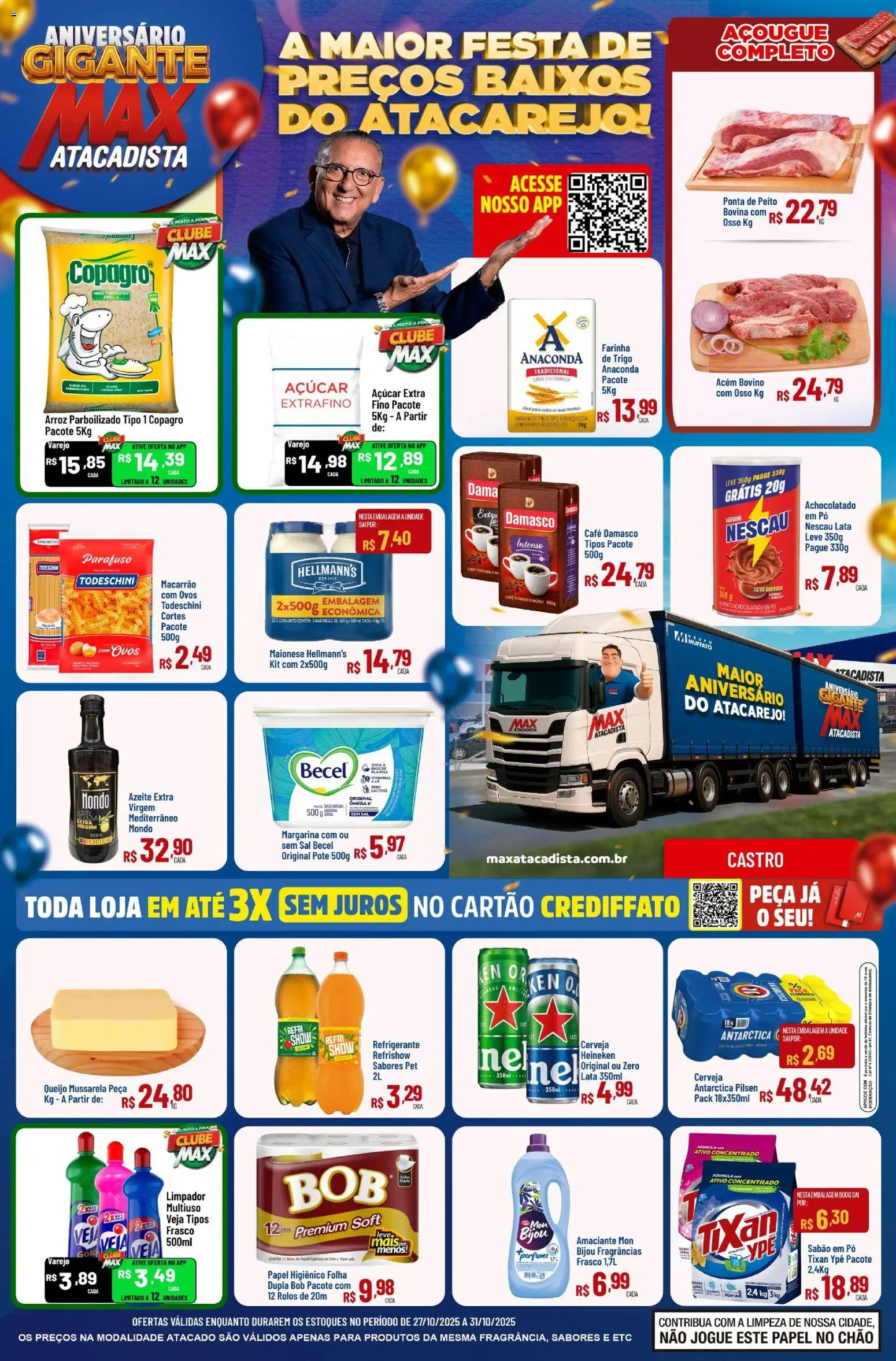 Max Atacadista - Ofertas da semana - página 1- válido a partir de 27/10/2025
