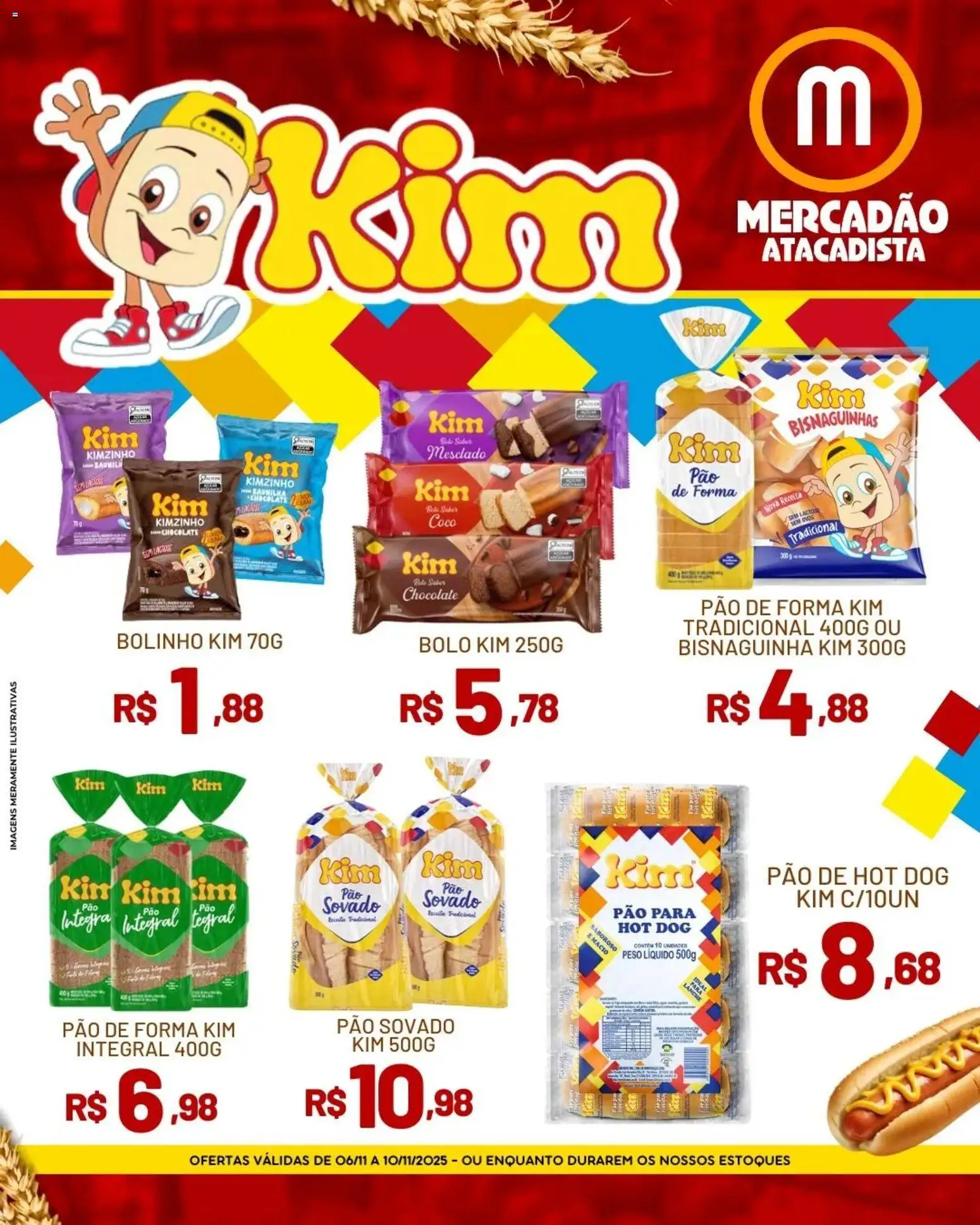 Mercadão Atacadista - Ofertas Kim - página 1- válido a partir de 06/11/2025
