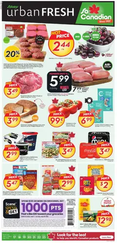 Preview Sobeys - Weekly Flyer - Urban Fresh valid from Jul 17, 2025