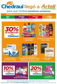 Arteli - Folleto MiChedraui válido desde 24/10/2025
