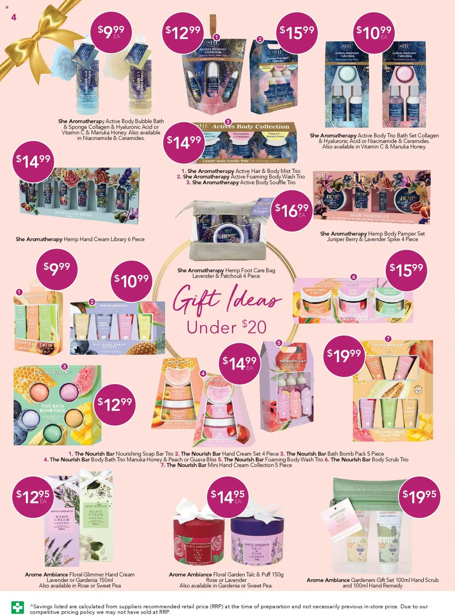 Terry White  Catalogue  - page 4- valid from 13/11/2025