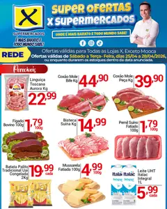 Pré-visualização X Supermercados - Ofertas da semana válida a partir de 25/04/2026