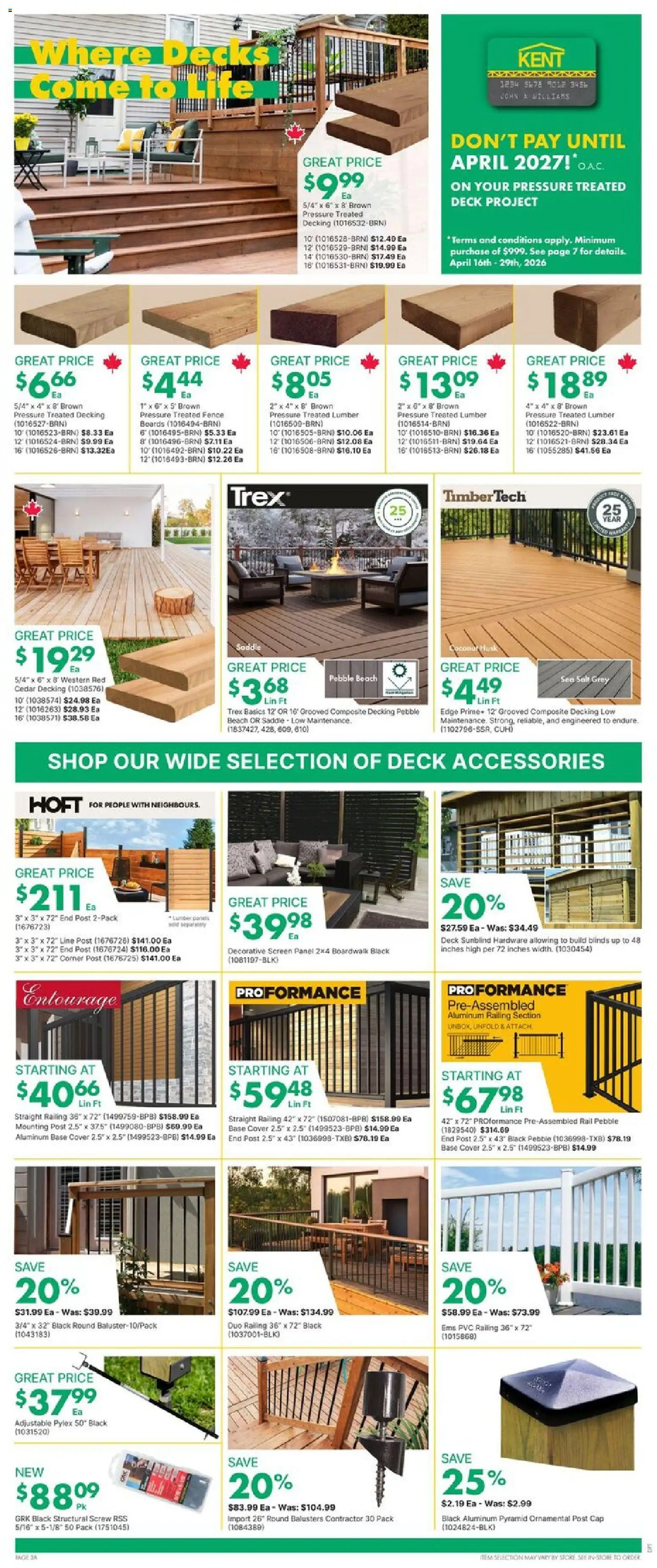 Kent weekly flyer / circulaire - page 7- valid from Apr 23, 2026