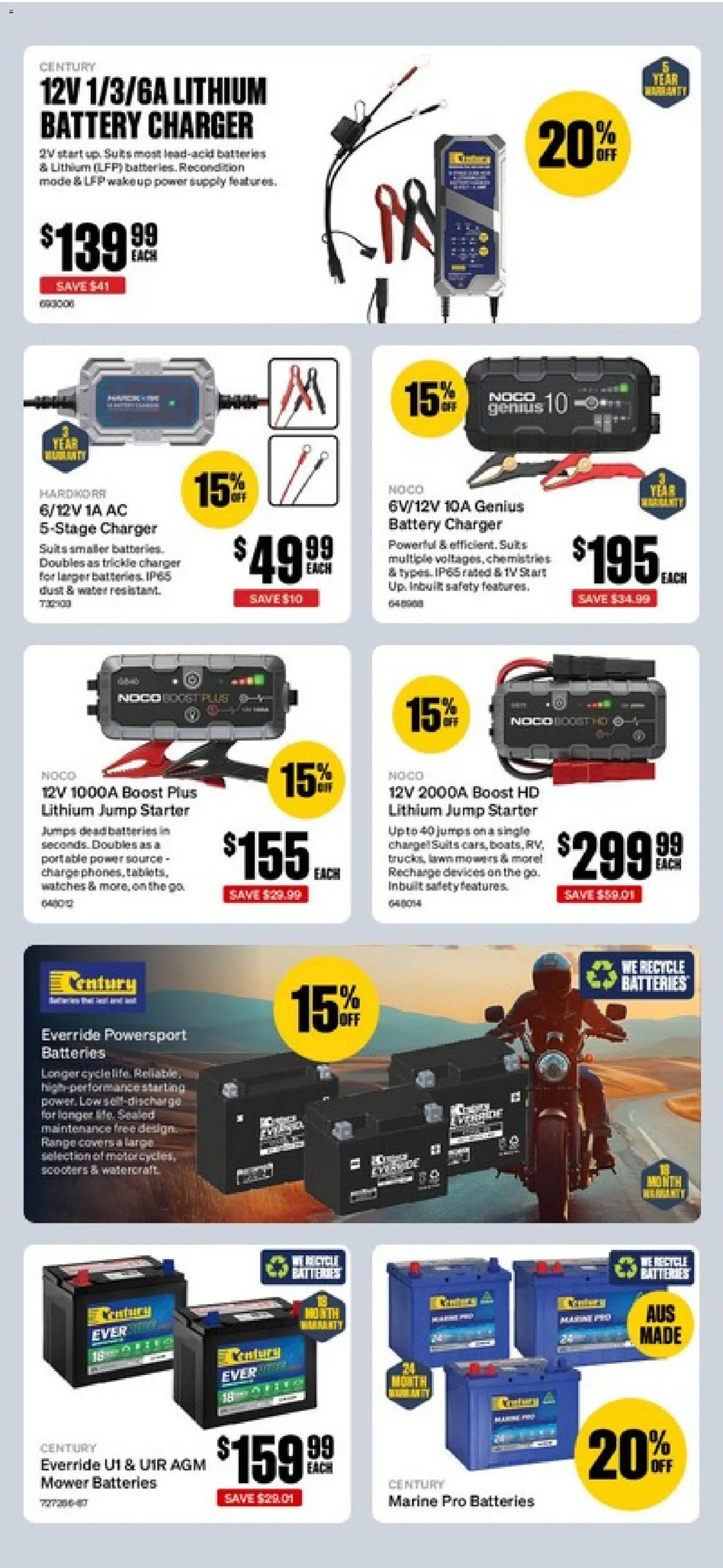 Supercheap Auto catalogue - page 14- valid from 22/04/2026