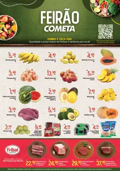 Pré-visualização Cometa Supermercados - Ofertas Feirão válida a partir de 18/01/2026
