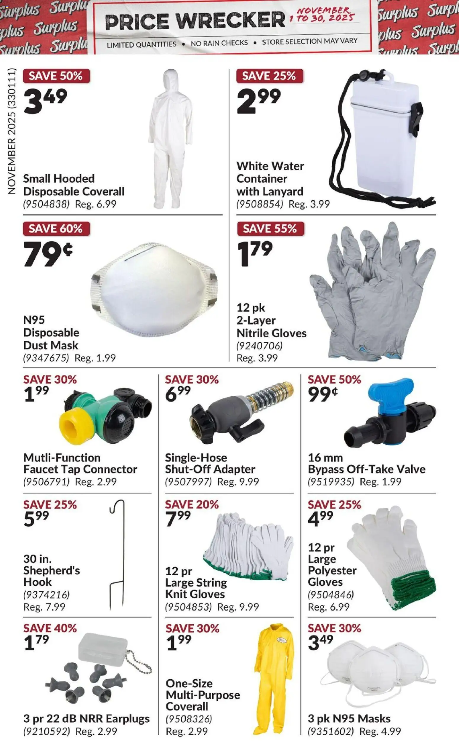 Princess Auto - Price Wrecker - page 12- valid from Nov 1, 2025